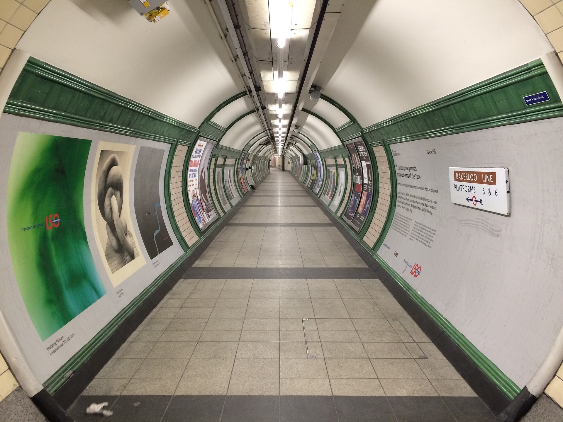 train station corridor